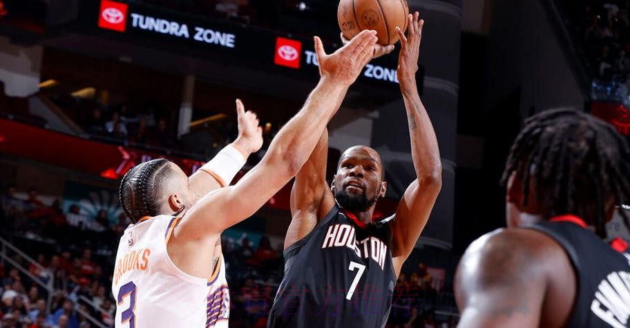 杜兰特26+10三分准绝杀 火箭主场险胜太阳 杜兰特26+10三分准绝杀 火箭主场险胜太阳